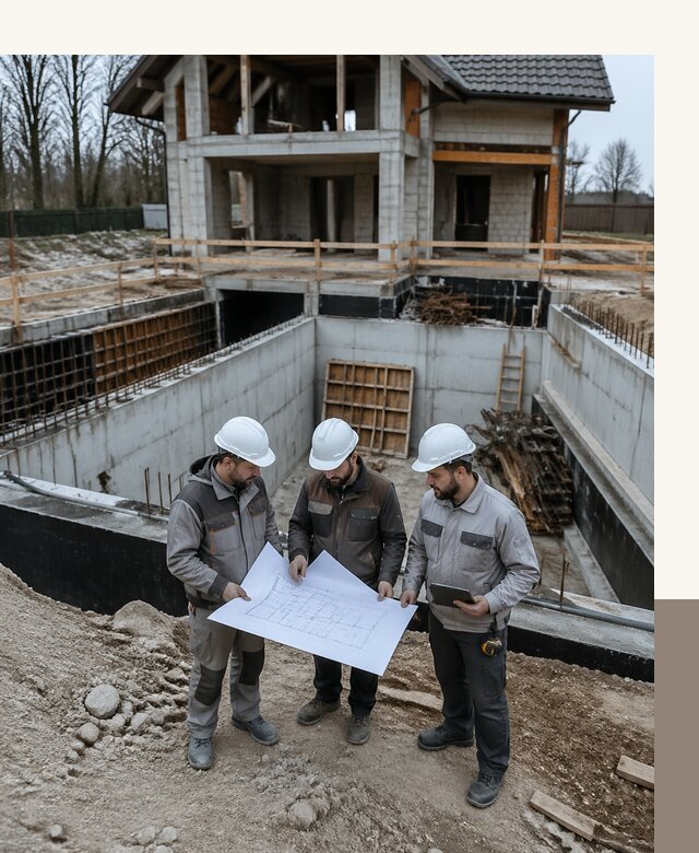 Проектирование и строительство домов с подвалом под ключ в Аксае